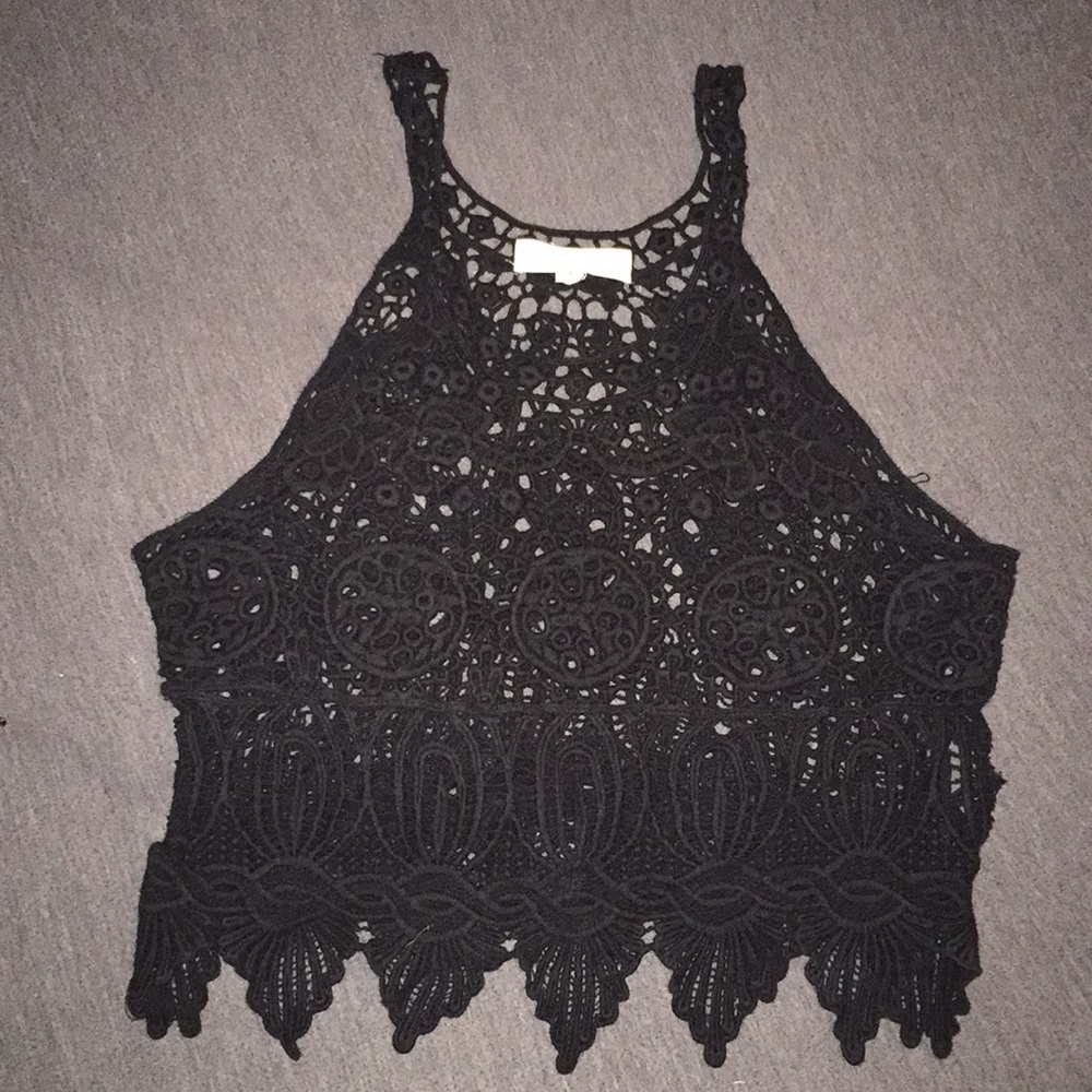 Lacey crop